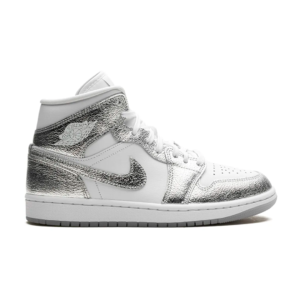 Jordan 1 Mid SE Metalic Silver